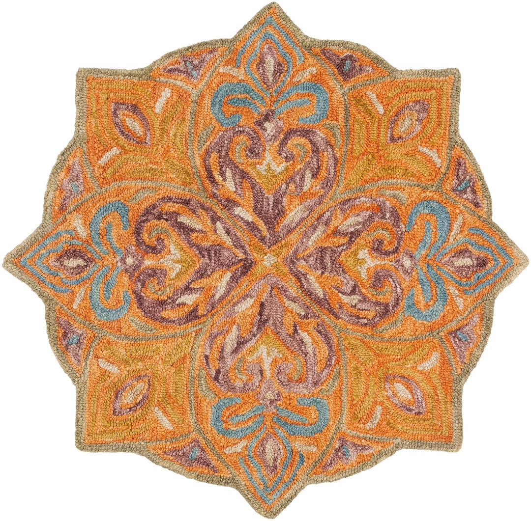 SURYA TALLULAH ROUND RUG 3 SURYA TALLULAH ROUND RUG