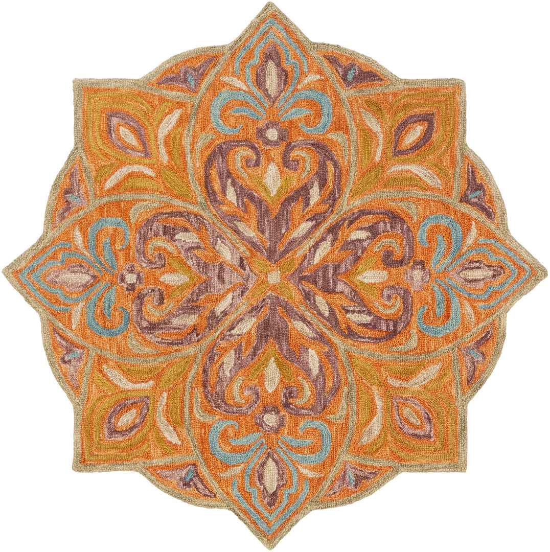 SURYA TALLULAH ROUND RUG 4 SURYA TALLULAH ROUND RUG