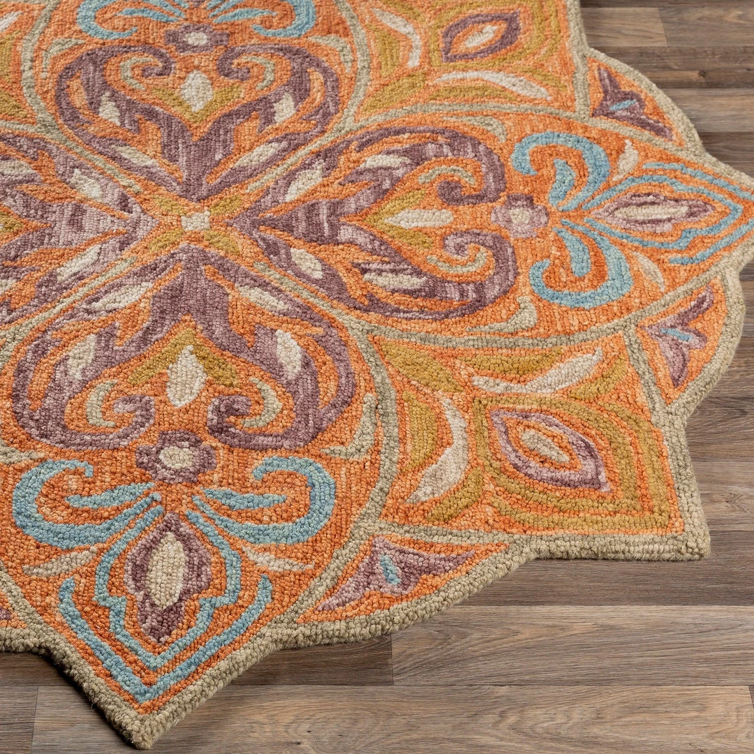 SURYA TALLULAH ROUND RUG 5 SURYA TALLULAH ROUND RUG