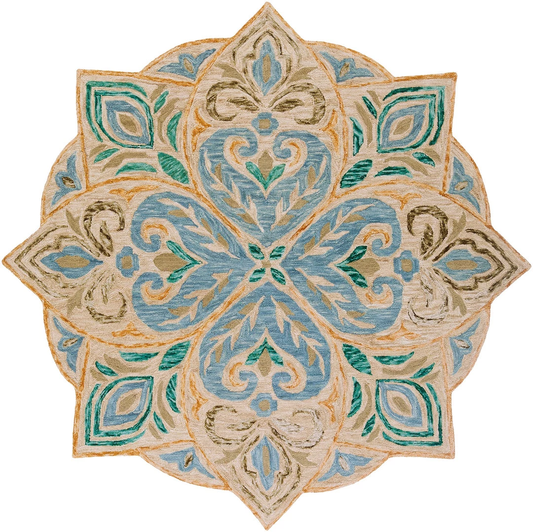 SURYA TALLULAH ROUND RUG 12 SURYA TALLULAH ROUND RUG