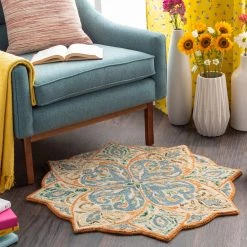 SURYA TALLULAH ROUND RUG 31 SURYA TALLULAH ROUND RUG