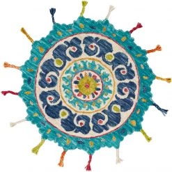 SURYA TALLU ROUND RUG 17 SURYA TALLU ROUND RUG