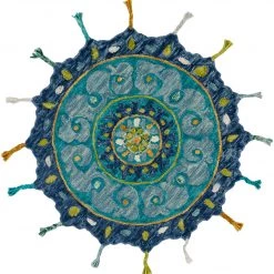SURYA TALLU ROUND RUG 20 SURYA TALLU ROUND RUG