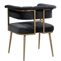 TOV BIANCA VELVET ARM CHAIR