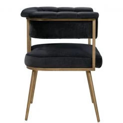 TOV BIANCA VELVET ARM CHAIR