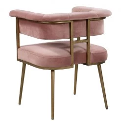 TOV BIANCA VELVET ARM CHAIR