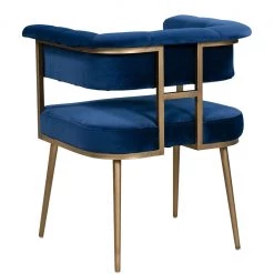 TOV BIANCA VELVET ARM CHAIR