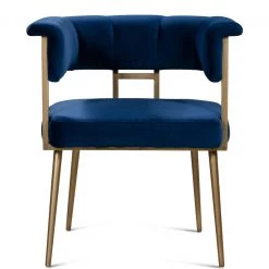 TOV BIANCA VELVET ARM CHAIR