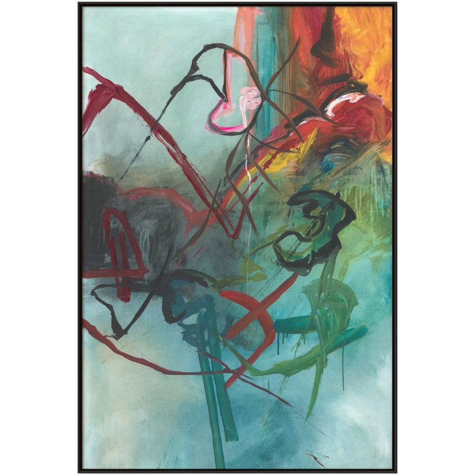 L ART "BILINGUAL RANT" CANVAS ART 1 L ART "BILINGUAL RANT" CANVAS ART