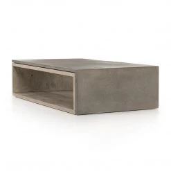 FOUR HANDS BINA OAK + CONCRETE COFFEE TABLE Furniture