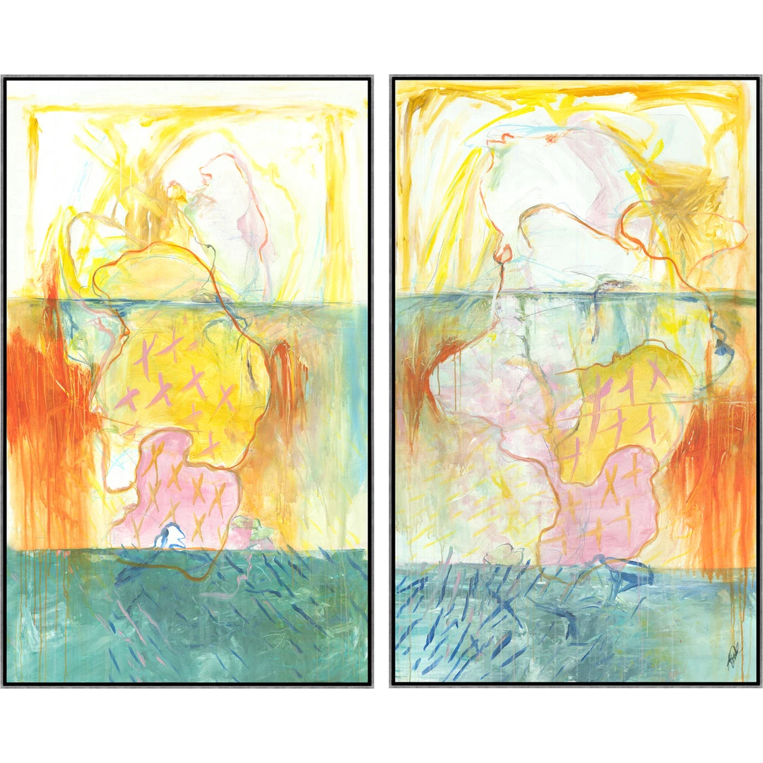 L ART "BIRTH OF BELLA" CANVAS ART Wall Art 2 L ART "BIRTH OF BELLA" CANVAS ART Wall Art