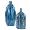 UTTERMOST BIXBY BLUE VASES | SET OF 2 Pillows + Decor