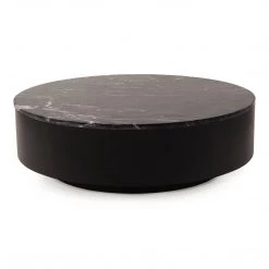 MOES RITUAL BLACK MARBLE COFFEE TABLE