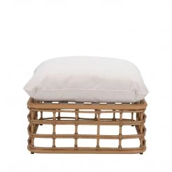 ZUO BLANCHE SYNTHETIC RATTAN POLE MODULAR OUTDOOR SOFA