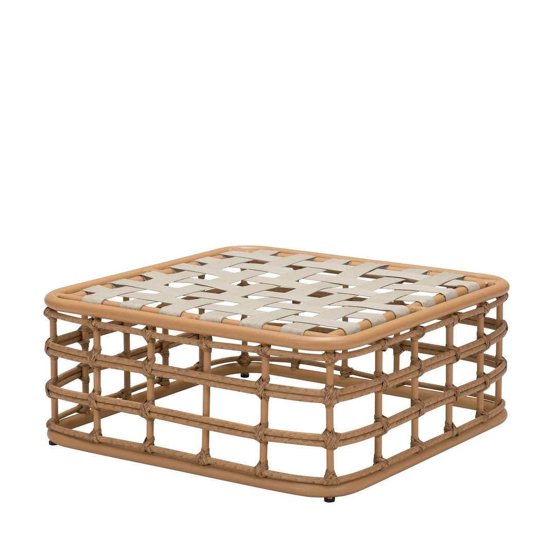 ZUO BLANCHE SYNTHETIC RATTAN POLE OTTOMAN Outdoor 3 ZUO BLANCHE SYNTHETIC RATTAN POLE OTTOMAN Outdoor