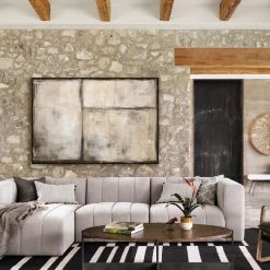 L ART "BLANK VIEW" CANVAS ART Wall Art