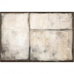 L ART "BLANK VIEW" CANVAS ART Wall Art