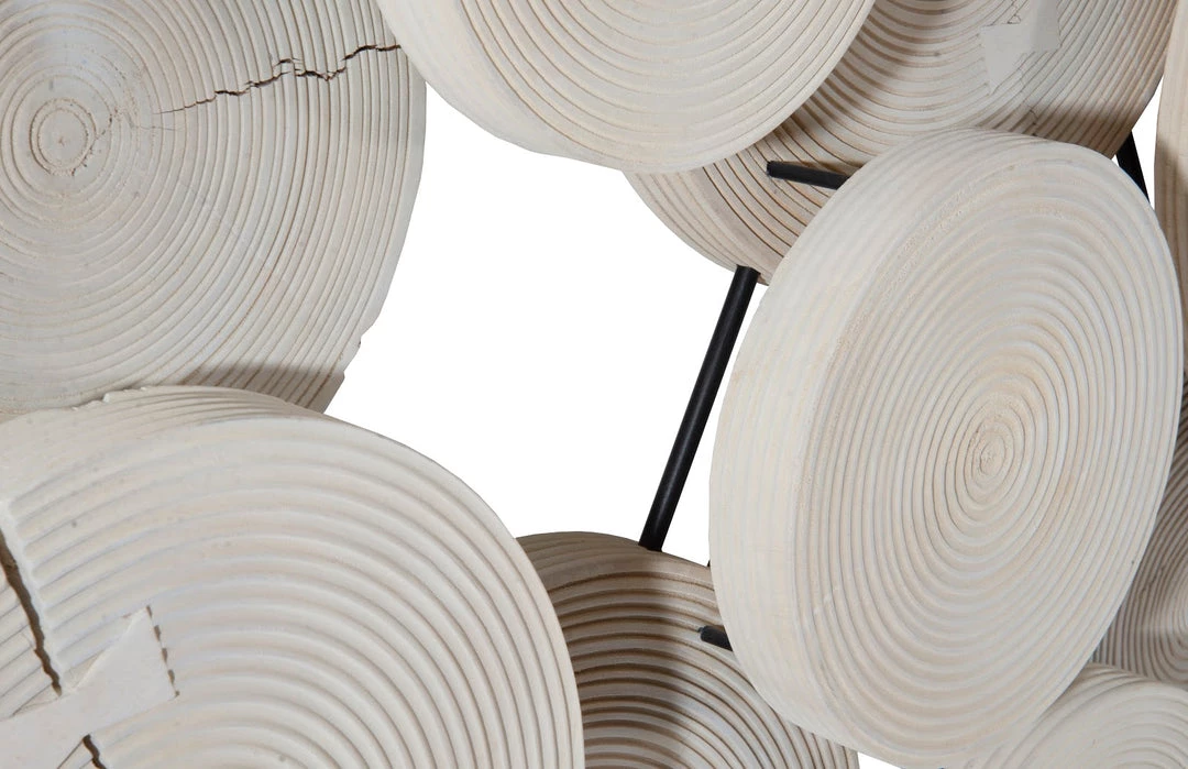 PHILLIPS COLLECTION BLEACHED WOOD CLOUD DIMENSIONAL WALL ART Wall Sculptures + Decor 5 PHILLIPS COLLECTION BLEACHED WOOD CLOUD DIMENSIONAL WALL ART Wall Sculptures + Decor