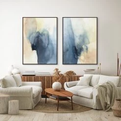 L ART Wall Art "BLOOMING DAY II" CANVAS ART