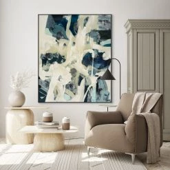 L ART "BLUE BEARD" CANVAS ART