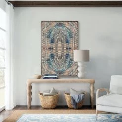 L ART Wall Art "BLUE SUPERMIX" CANVAS ART