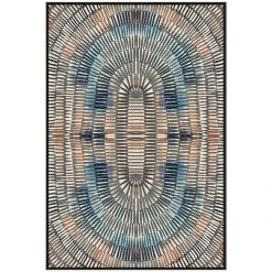 L ART Wall Art "BLUE SUPERMIX" CANVAS ART