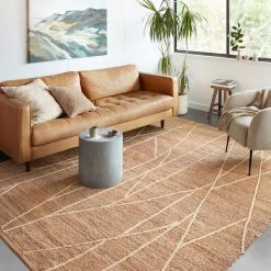 LOLOI BODHI 03 NATURAL TAN JUTE RUG