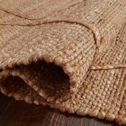 LOLOI BODHI 05 TAN JUTE RUG