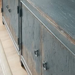 HOOKER Furniture BOHEME RUSTIC FRENCH BLUE MEDIA CONSOLE