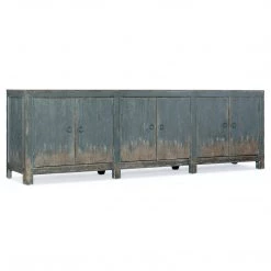 HOOKER Furniture BOHEME RUSTIC FRENCH BLUE MEDIA CONSOLE