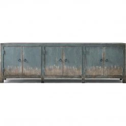 HOOKER Furniture BOHEME RUSTIC FRENCH BLUE MEDIA CONSOLE