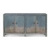 HOOKER BOHEME RUSTIC FRENCH BLUE MEDIA CREDENZA