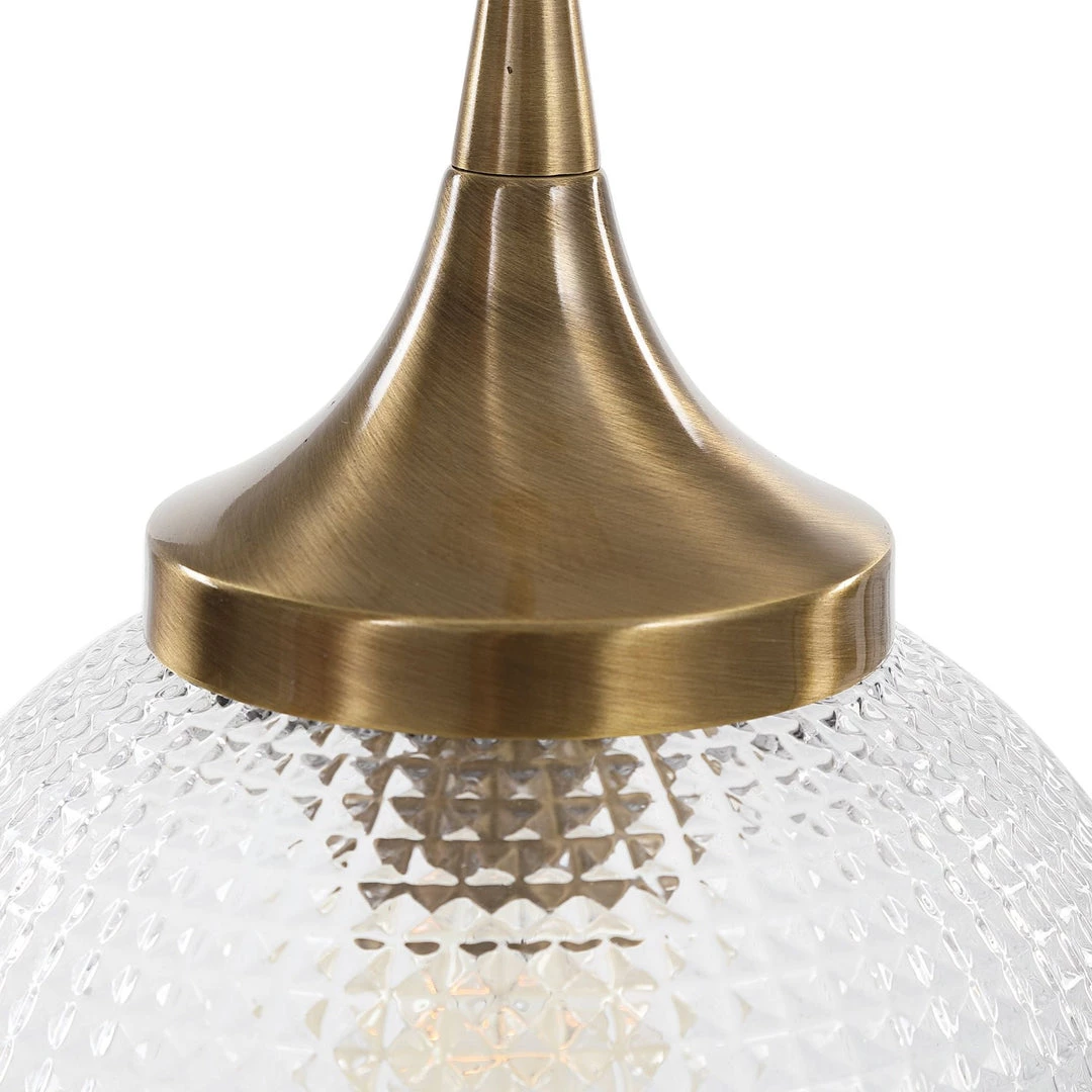 UTTERMOST BOLLA AGED BRASS MINI PENDANT 4 UTTERMOST BOLLA AGED BRASS MINI PENDANT