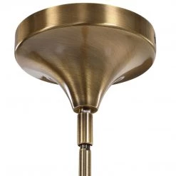 UTTERMOST BOLLA AGED BRASS MINI PENDANT 11 UTTERMOST BOLLA AGED BRASS MINI PENDANT