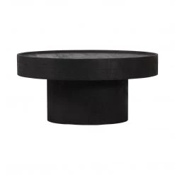 ZUO BOLT MATTE BLACK MANGO COFFEE TABLE