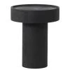 ZUO BOLT MATTE BLACK SIDE TABLE