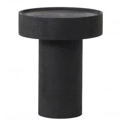 ZUO BOLT MATTE BLACK SIDE TABLE