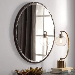 UTTERMOST BOLTED ROUND MIRROR Mirrors