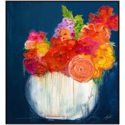 L ART Wall Art "BOUQUET" CANVAS ART
