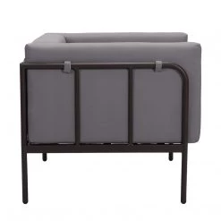 ZUO BECK OUTDOOR ARM CHAIR: TAUPE