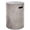 URBIA Living Room CONCRETE CYLINDER STOOL