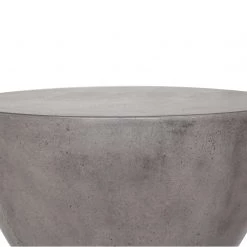 MOES Living Room CONCRETE HOURGLASS STOOL