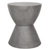 MOES Living Room CONCRETE HOURGLASS STOOL