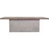 MOES 8' KAIA OAK + CONCRETE DINING TABLE Kitchen + Dining