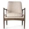 FOUR HANDS Furniture BRADEN ARM CHAIR: LIGHT CAMEL