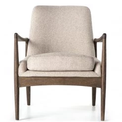 FOUR HANDS Furniture BRADEN ARM CHAIR: LIGHT CAMEL