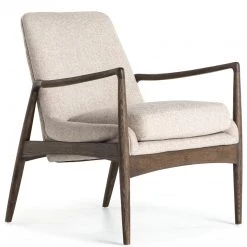FOUR HANDS Furniture BRADEN ARM CHAIR: LIGHT CAMEL