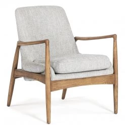 FOUR HANDS Furniture BRADEN ARM CHAIR: MANOR GREY