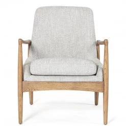 FOUR HANDS Furniture BRADEN ARM CHAIR: MANOR GREY