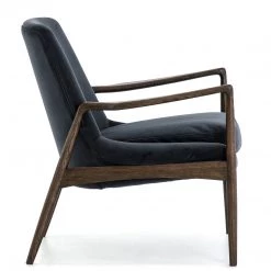 FOUR HANDS BRADEN SHADOW VELVET ARM CHAIR Furniture